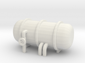 Water / gas tank 4 in Basic Nylon Plastic