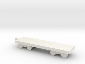1/700 Flat Boxcar in Basic Nylon Plastic