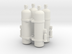 Fire Extinguisher 1/25 X4 V1 in Basic Nylon Plastic