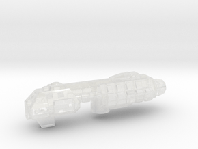 Kriegshammer Frigate in Clear Ultra Fine Detail Plastic