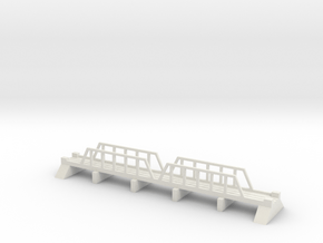 1/700 Steel Girder Rail Bridge in Basic Nylon Plastic