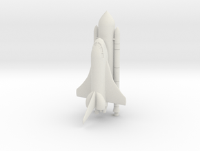 1/700 Space Shuttle Endeavour in Basic Nylon Plastic
