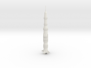 1/700 Saturn V Rocket in Basic Nylon Plastic