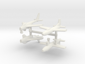 1/285 Experimental Aircraft Set 6 in Basic Nylon Plastic