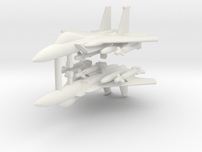 1/285 F-15E Strike Eagle (Strike Loadout) (x2) in Basic Nylon Plastic