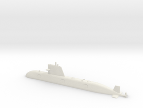 1/350 Scorpene-class submarine (Waterline) in Basic Nylon Plastic