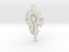 World Of Warcraft Horde Pendant all materials in Basic Nylon Plastic