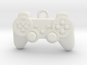 PlayStation Controller Pendant all materials gamer in Basic Nylon Plastic