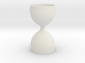 Hourglass V1 in Basic Nylon Plastic
