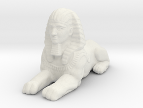 Sphinx Epic Scale miniature for games micro rpg in Basic Nylon Plastic