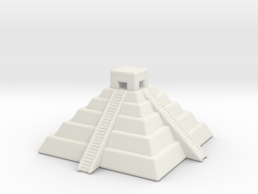 Aztec Pyramid Epic Scale miniature for games micro in Basic Nylon Plastic