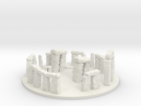 Stonhenge Epic Scale miniature for games micro in Basic Nylon Plastic