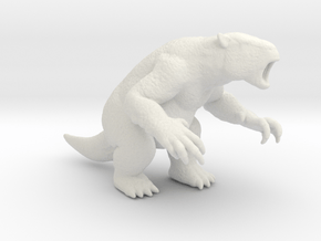 Megatherium miniature model fantasy games rpg dnd in Basic Nylon Plastic