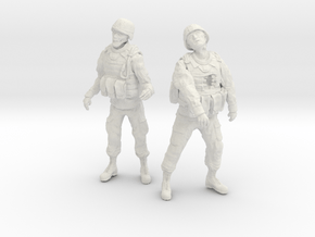 1-18 Military Zombie Set 1 in Basic Nylon Plastic