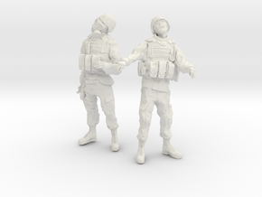 1-18 Military Zombie Set 3 in Basic Nylon Plastic