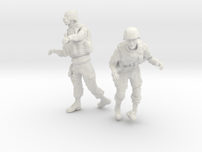 1-18 Military Zombie Set 5 in Basic Nylon Plastic