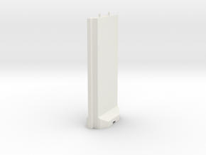 1/35 Concrete T-Wall Section in Basic Nylon Plastic