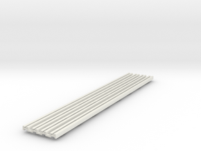 R-165-straight-bridge-rail-long-100-1a-x4 in Basic Nylon Plastic
