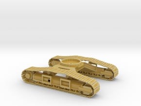 1/87th Tracks for Prentice or other log loaders in Tan Fine Detail Plastic