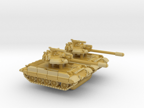 T-55AM in Tan Fine Detail Plastic: 6mm