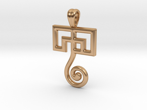 Viking symbolism in Polished Bronze