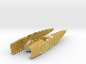 Aero A-34 Kos, 1/72 - 1 of 3, fuselage parts in Tan Fine Detail Plastic