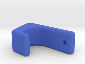 Super Strong Wall Hook in Blue Smooth Versatile Plastic