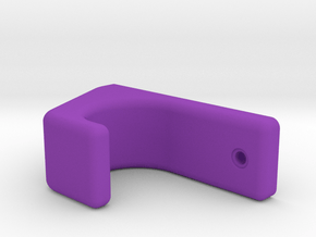 Super Strong Wall Hook in Purple Smooth Versatile Plastic
