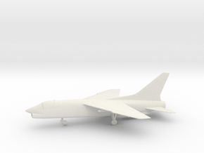 Vought F-8 Crusader in White Natural Versatile Plastic: 1:72