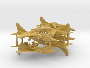 JH-7A Flounder (Clean) in Tan Fine Detail Plastic: 1:700