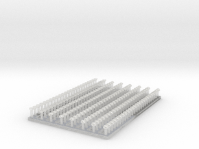 1.6 mm Rivet Heads -Variety Pack in Clear Ultra Fine Detail Plastic
