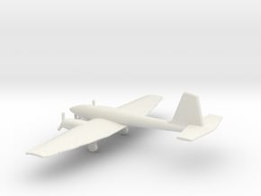 1/350 Scale Navy TDR-1 Attack Drone WW2 in White Natural Versatile Plastic