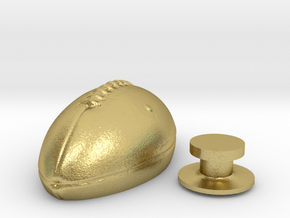 Football_charms_v3 in Natural Brass