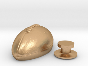 Football_charms_v3 in Natural Bronze