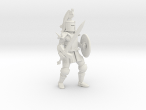 Heroes of Might and Magic 3 Crusader in White Natural Versatile Plastic