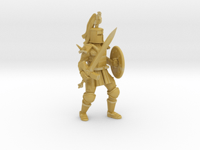 Heroes of Might and Magic 3 Crusader in Tan Fine Detail Plastic