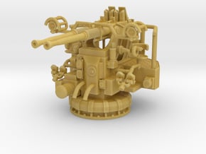 1/72 USN 40mm Bofors Twin Mount in Tan Fine Detail Plastic