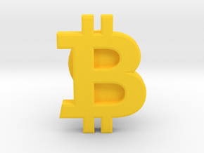 Bitcoin_Jibbitz Crocs in Yellow Smooth Versatile Plastic