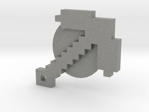 Minecraft jibbet Crocs Charm in Gray PA12