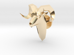 the_ram_with_the_nipple in 14k Gold Plated Brass