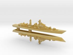  Type 052 Destroyer x 2, 1/3000 in Tan Fine Detail Plastic