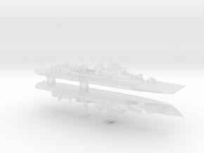  Type 052 Destroyer x 2, 1/3000 in Clear Ultra Fine Detail Plastic