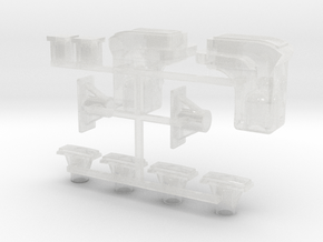 063001-00 Tamiya Lunchbox Lens Set in Clear Ultra Fine Detail Plastic
