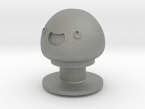 Slime_Rancher_Croc_Charm in Gray PA12