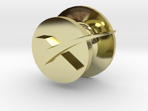 SpaceX Crocs  charm in 18k Gold Plated Brass