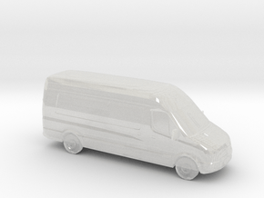 1/76 Mercedes Sprinter Shell in Clear Ultra Fine Detail Plastic