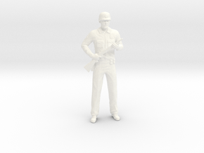 The Wraith - Police Officer 1 in White Processed Versatile Plastic