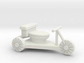 toilet racer cart - Hampdenfest! in White Natural Versatile Plastic