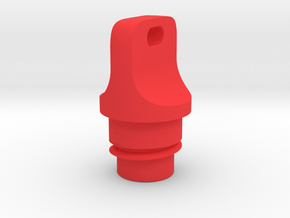 Surface Pen Tail Cap - Pincher - Small in Red Smooth Versatile Plastic
