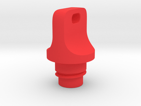 Surface Pen Tail Cap - Pincher - Large in Red Smooth Versatile Plastic